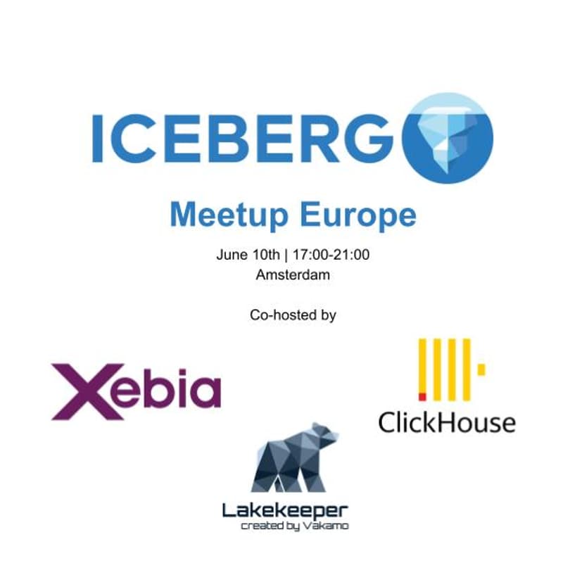 Cover Image for Apache Iceberg™ Europe Community Meetup - Amsterdam
