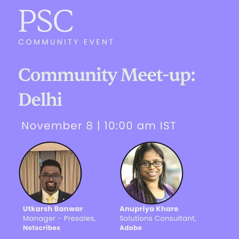 Cover Image for Community Meet-up: Delhi