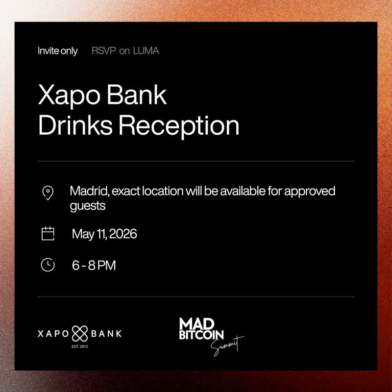 Cover Image for Xapo Bank Drinks Reception