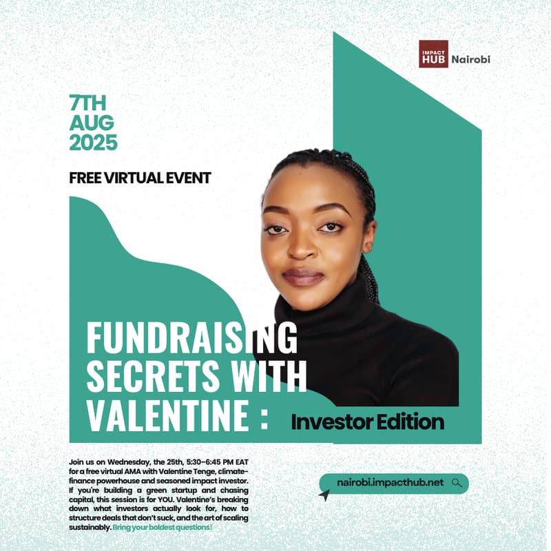 Cover Image for AMA : Fundraising Secrets With Valentine Tenge