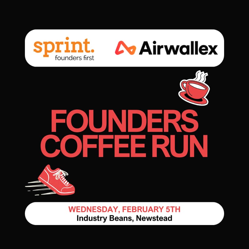 Cover Image for Airwallex x Sprint VC: Founders Coffee Run