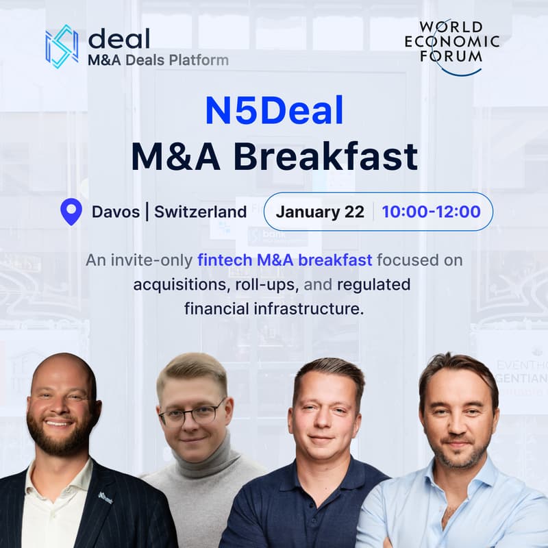 Cover Image for N5Deal Exclusive M&A Breakfast Davos Forum, Switzerland
