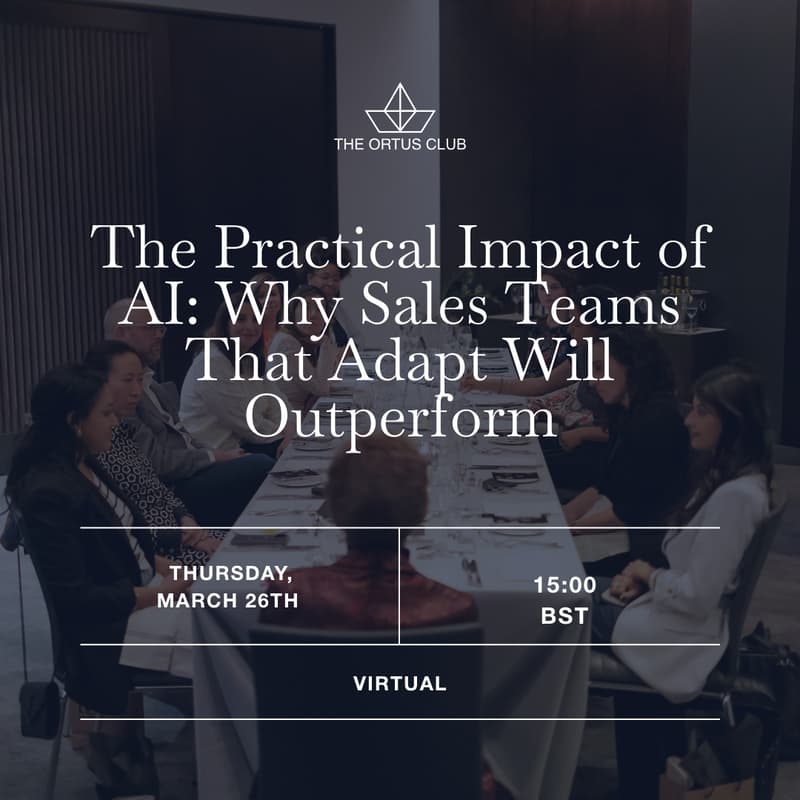 Cover Image for The Practical Impact of AI: Why Sales Teams That Adapt Will Outperform