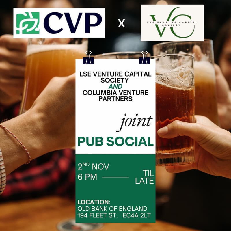 Cover Image for LSEVC x Columbia Venture Partners Pub Social