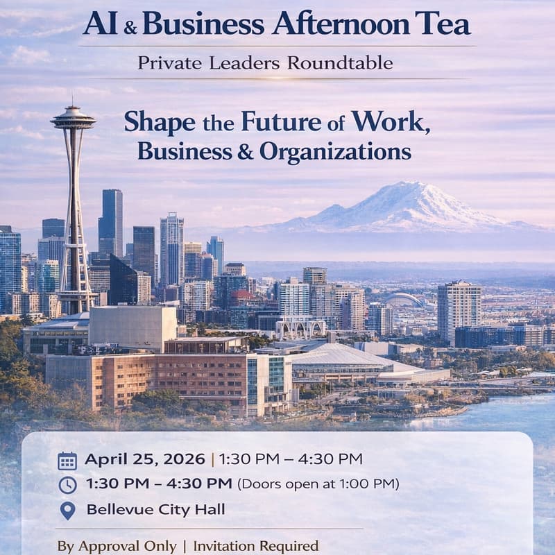 Cover Image for AI & Business Afternoon Tea: Leaders & Innovators Gathering