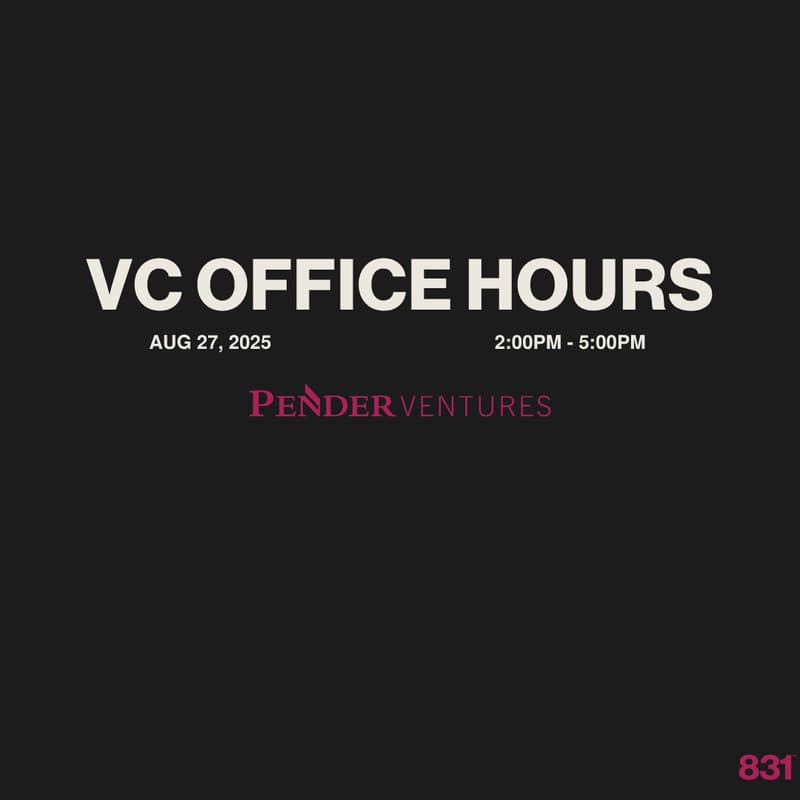 Cover Image for Office Hours: Pender Ventures