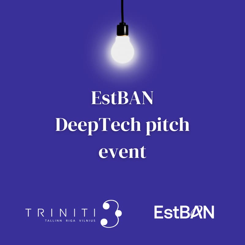 Cover Image for EstBAN Deep Tech pitch event