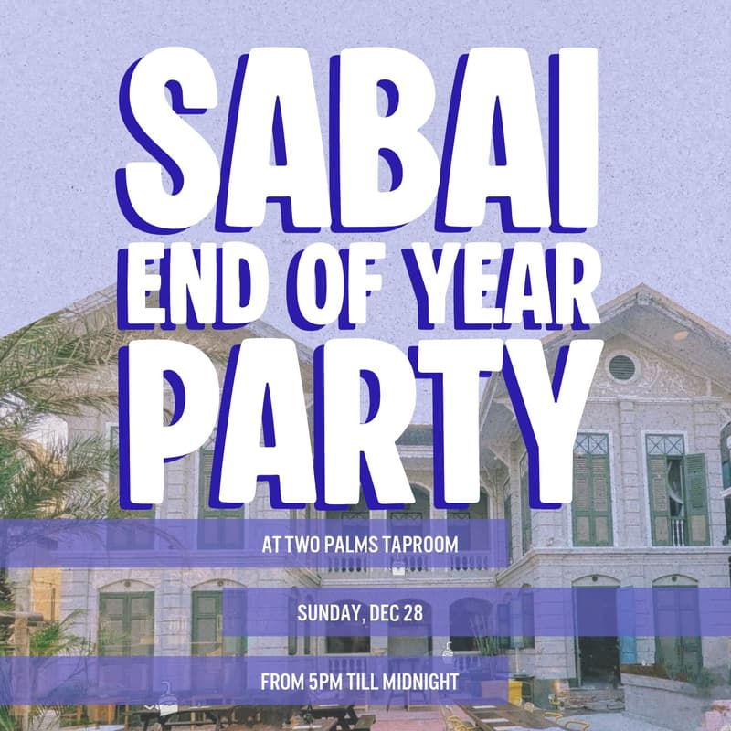 Cover Image for SABAI END OF YEAR PARTY