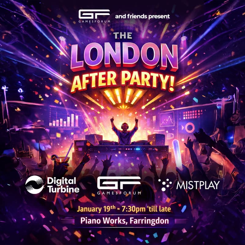 Cover Image for Gamesforum and Friends present The London After Party
