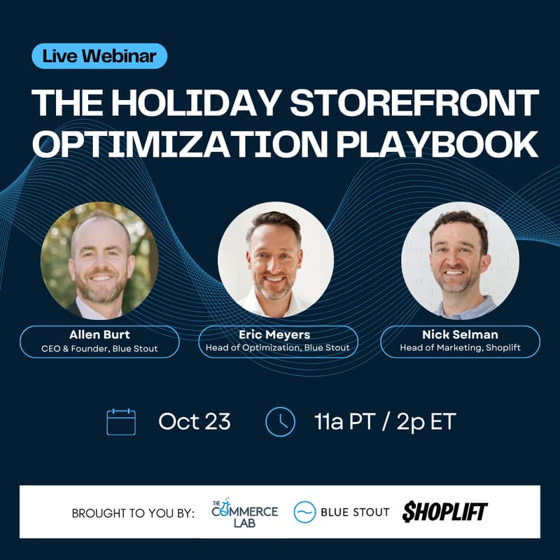 Cover Image for The Holiday Storefront Optimization Playbook