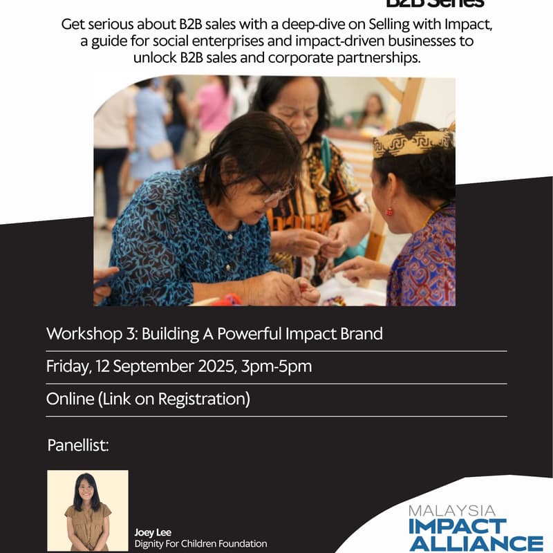 Cover Image for 3 - Sell For Impact: B2B Series (Building A Powerful Impact Brand)