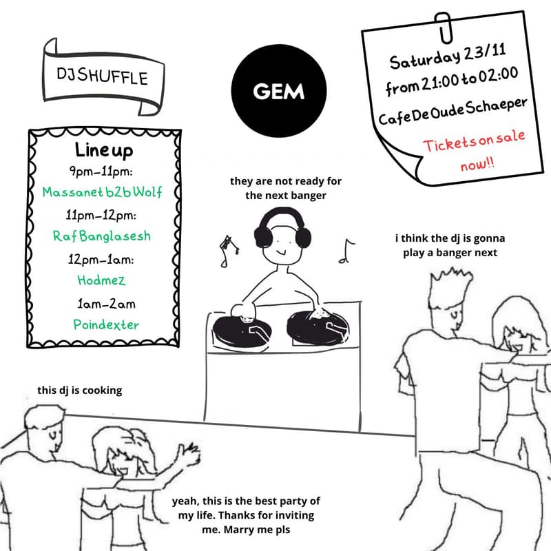 Cover Image for GEM Session #1: DJ Shuffle