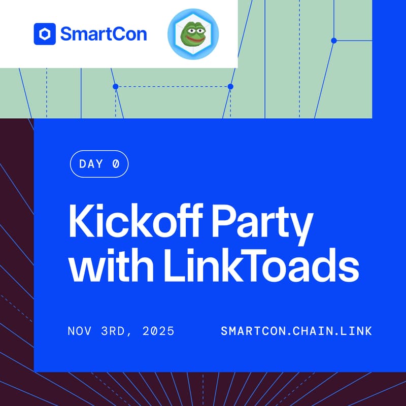 Cover Image for Day 0: Chainlink SmartCon Kickoff Party with LinkToads