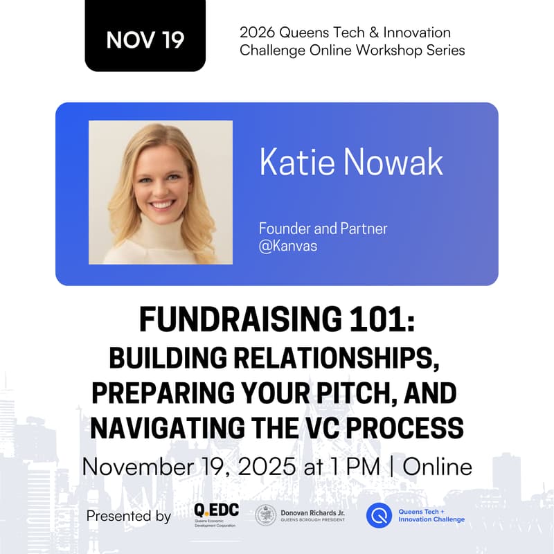 Cover Image for Fundraising 101: Building Relationships, Preparing Your Pitch, and Navigating the VC Process