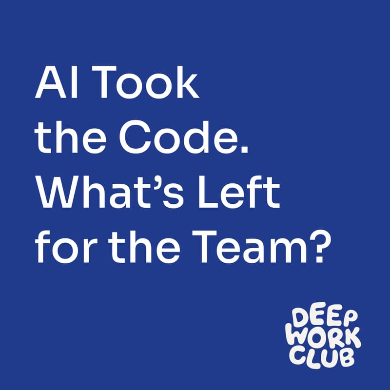 Cover Image for AI Took the Code - What’s Left for the Team? A Workshop for Engineers and Engineering Managers