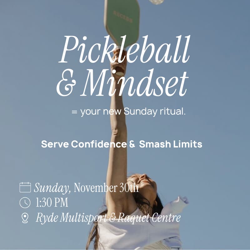 Cover Image for Herhive Pickleball X Mindset Session