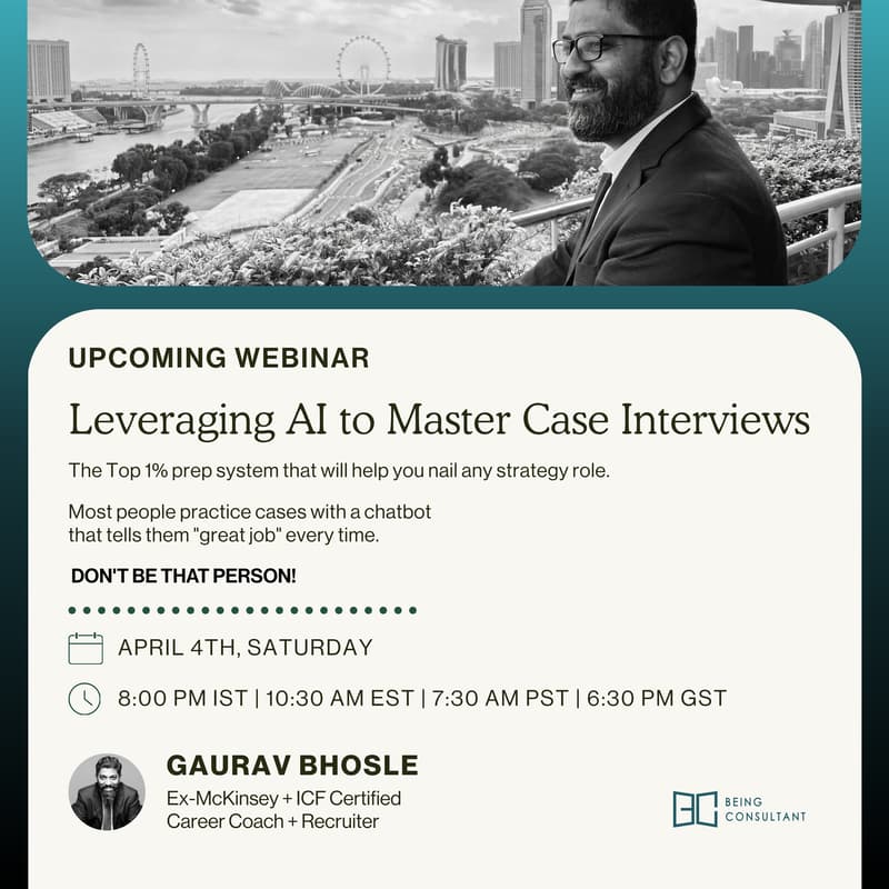 Cover Image for Leveraging AI to Master Case Interviews