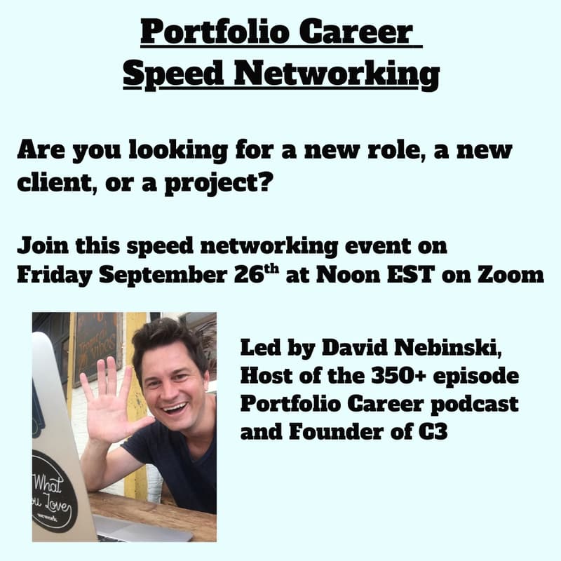 Cover Image for Portfolio Career Speed Networking (9/26)