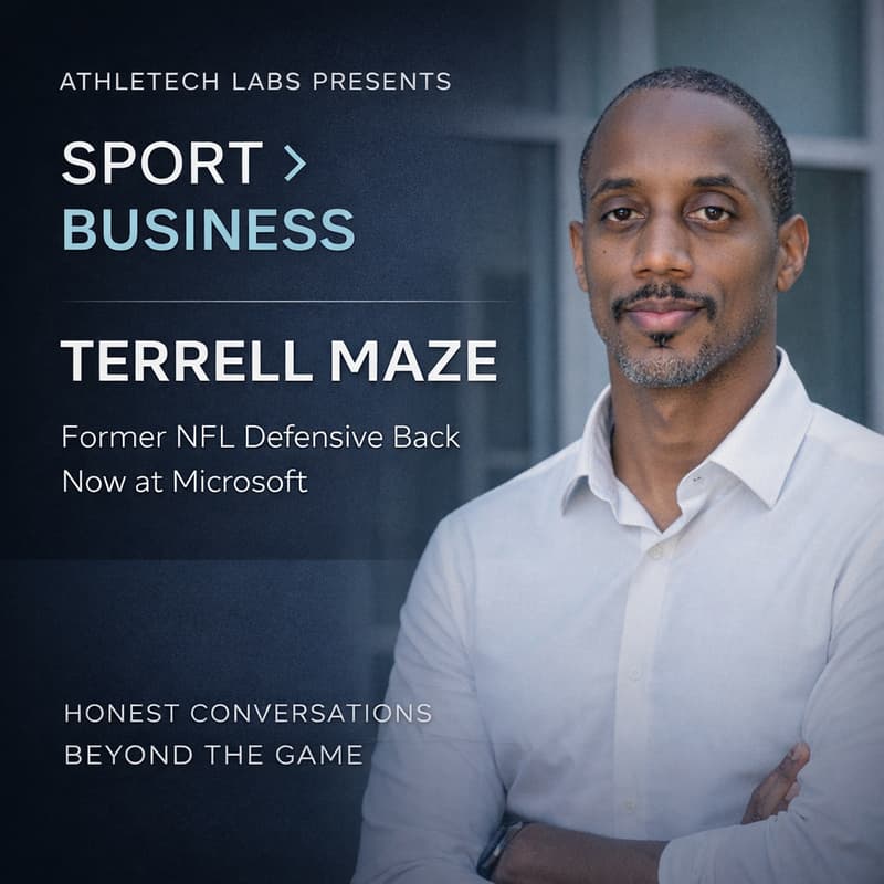 Cover Image for Sport → Business Speaker Series, 11.30 with Terrell Maze (NFL)