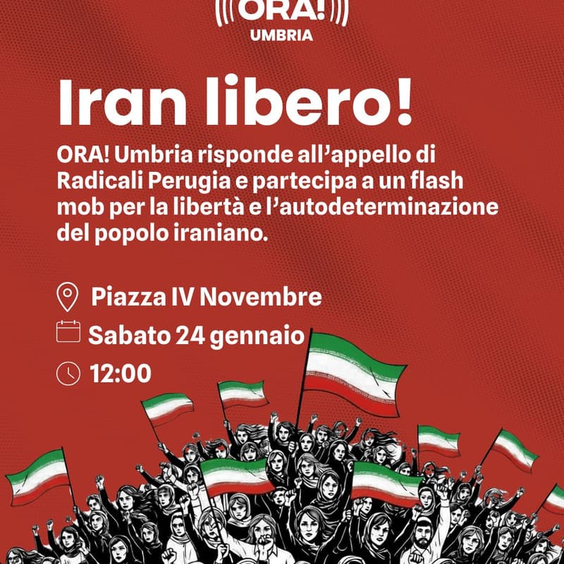 Cover Image for Iran libero ORA!