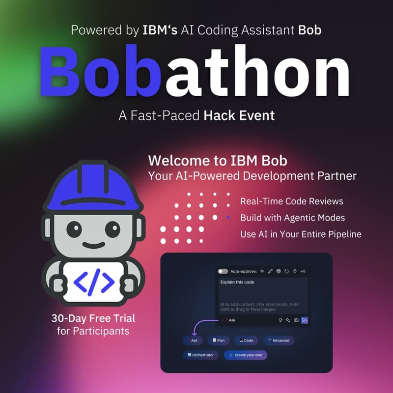 Cover Image for Bobathon: A Fast-Paced Hack Event | IBM x GDGoC Zurich