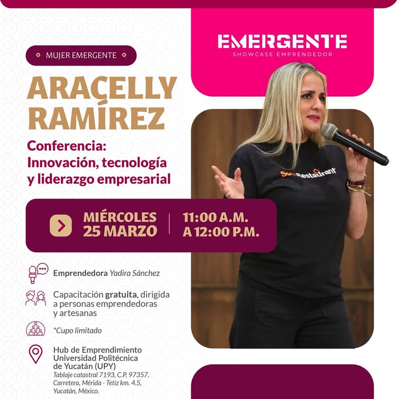 Cover Image for Conferencia: Innovación, tecnología y liderazgo empresarial