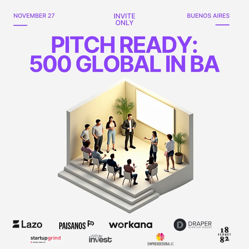 Cover Image for Pitch Ready: 500 Global in BA