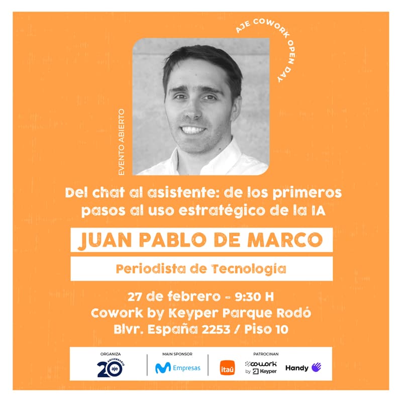 Cover Image for AJE Cowork Open Day - Febrero