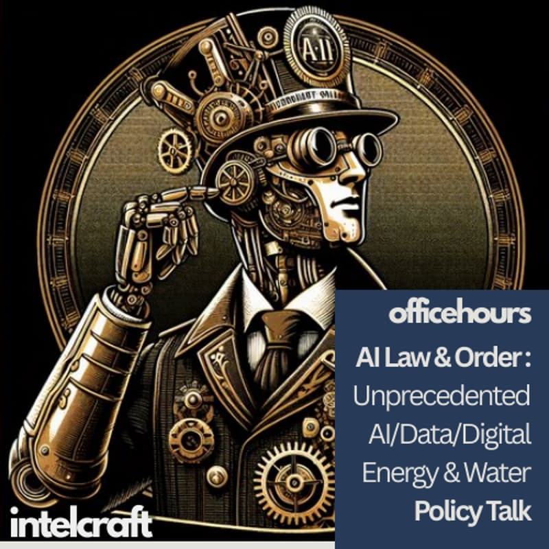 Cover Image for [officehours #38] AI Law & Order (Policy) - AI Water & Energy Use