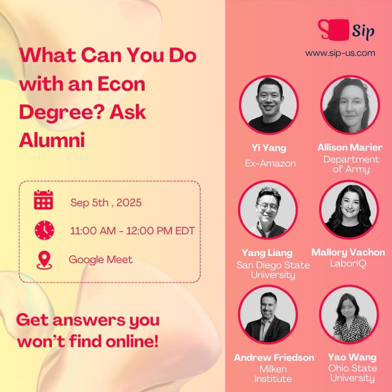 Cover Image for What Can You Do with an Econ Degree?