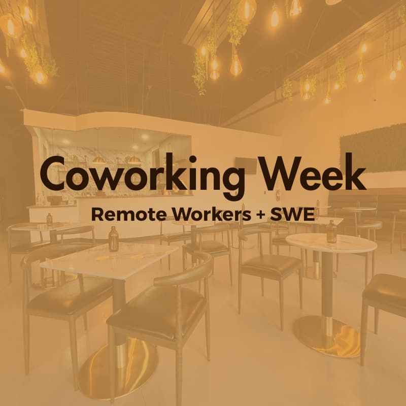 Cover Image for Remote Tech + Software Engineer Cowork Day (Free Day Pass • RSVP Required)