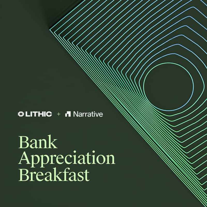 Cover Image for Lithic x Narrative Money20/20 Bank Appreciation Breakfast