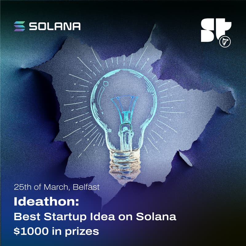 Cover Image for Ideathon: Best Startup Idea | $1000 in prizes | Belfast