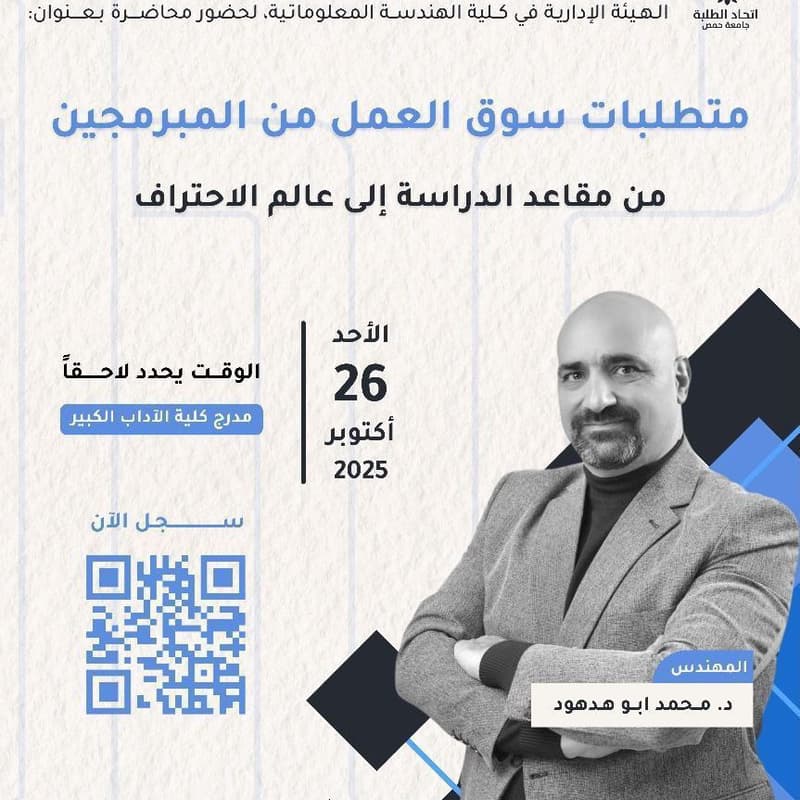 Cover Image for متطلبات سوق العمل من المبرمجين - د.محمد أبو هدهود