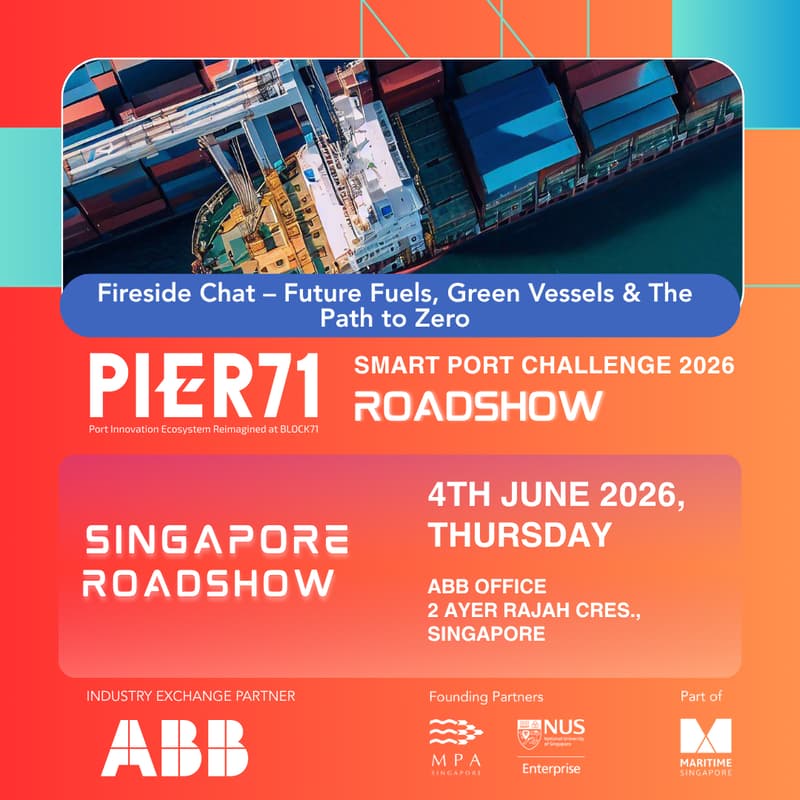 Cover Image for PIER71 Singapore Roadshow | Industry Exchange