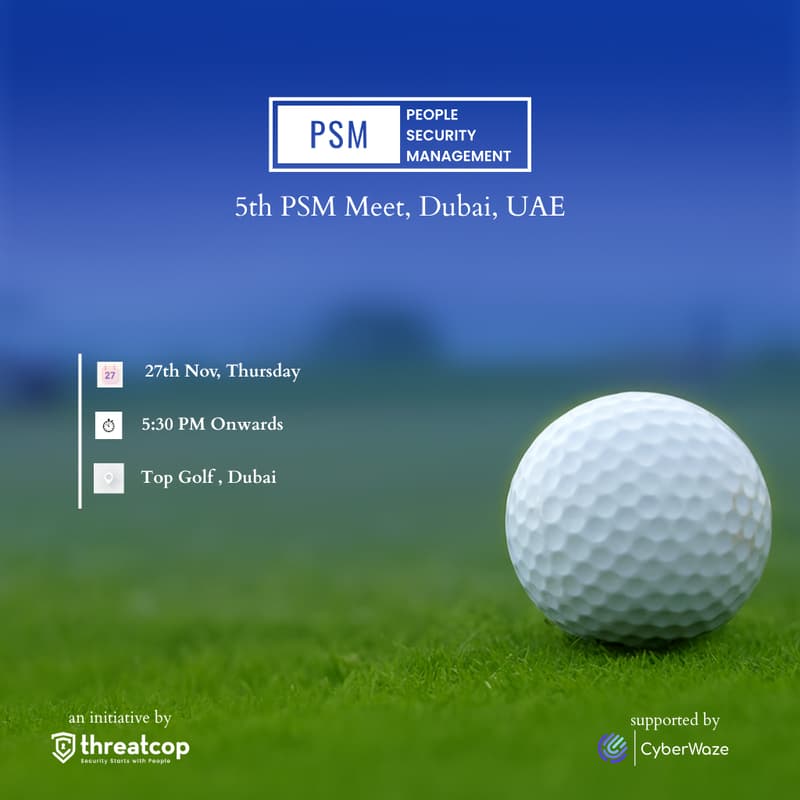 Cover Image for 5th PSM Meet : Dubai, UAE