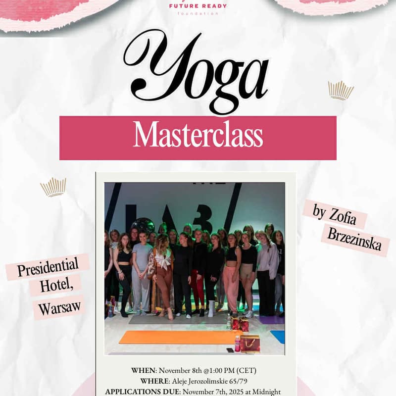 Cover Image for Yoga Masterclass with Zofia Brzezinska