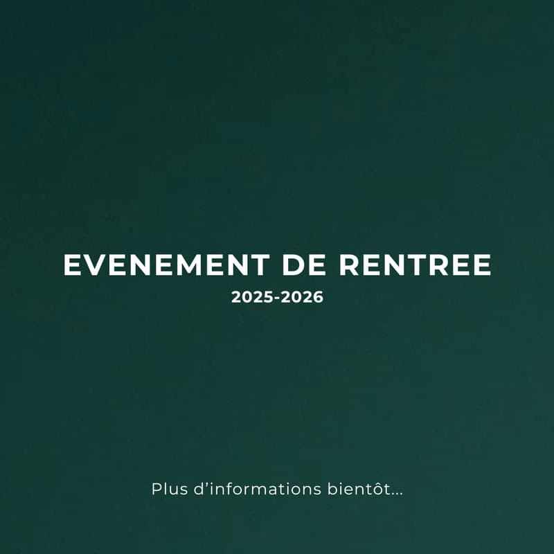 Cover Image for Evénement de rentrée 2025-2026