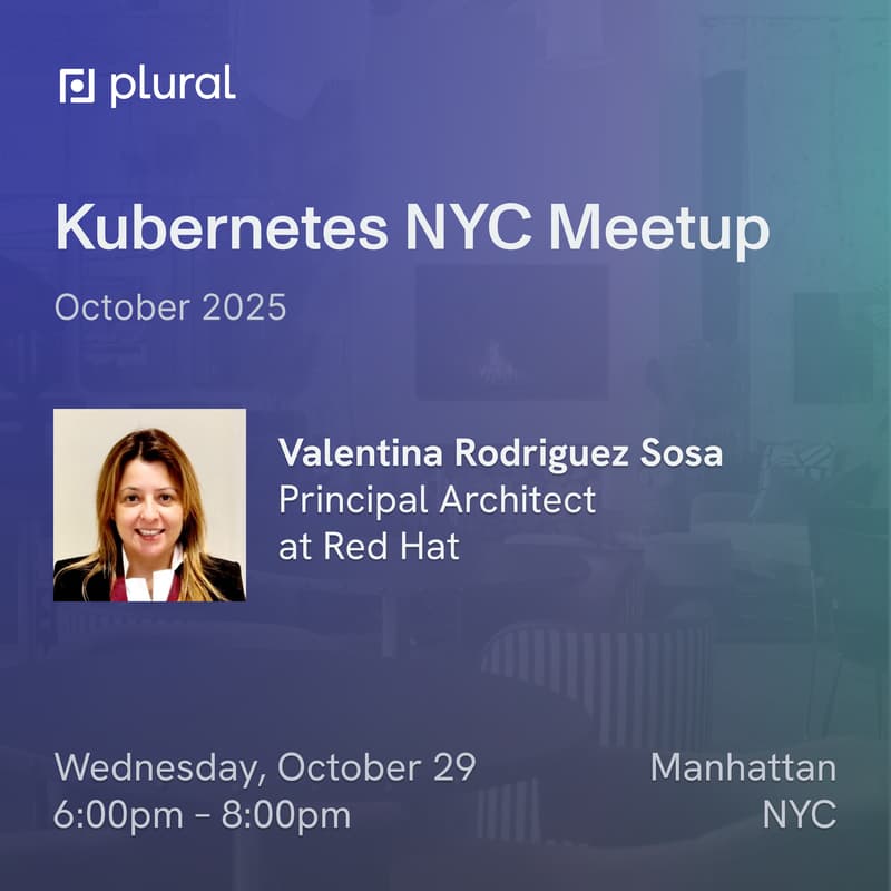 Cover Image for Kubernetes NYC October Meetup by Plural