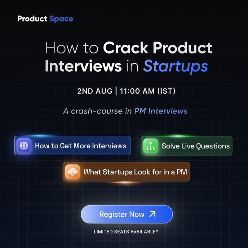 Cover Image for Campus PM Exclusive Event: How to Crack Product Interviews in Startups