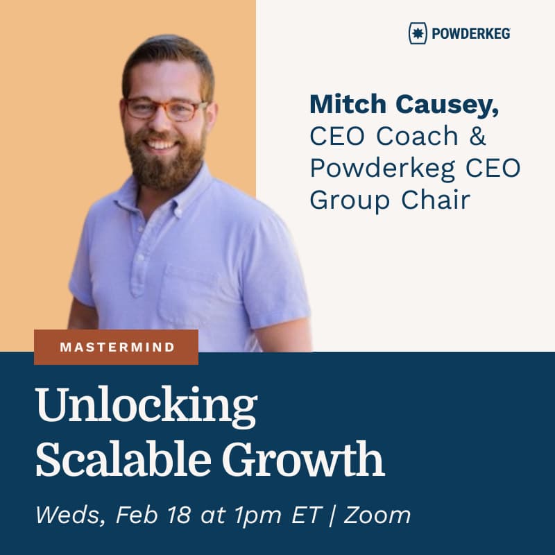 Cover Image for CEO Mastermind: Unlocking Scalable Growth