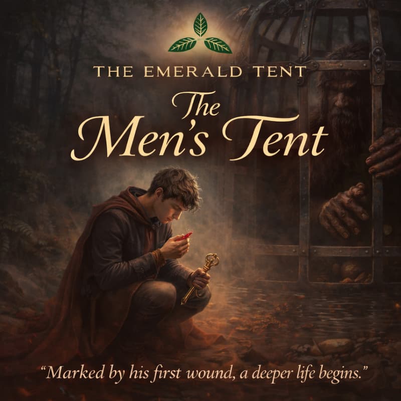 Cover Image for Men's Emerald Tent: The Wounded King