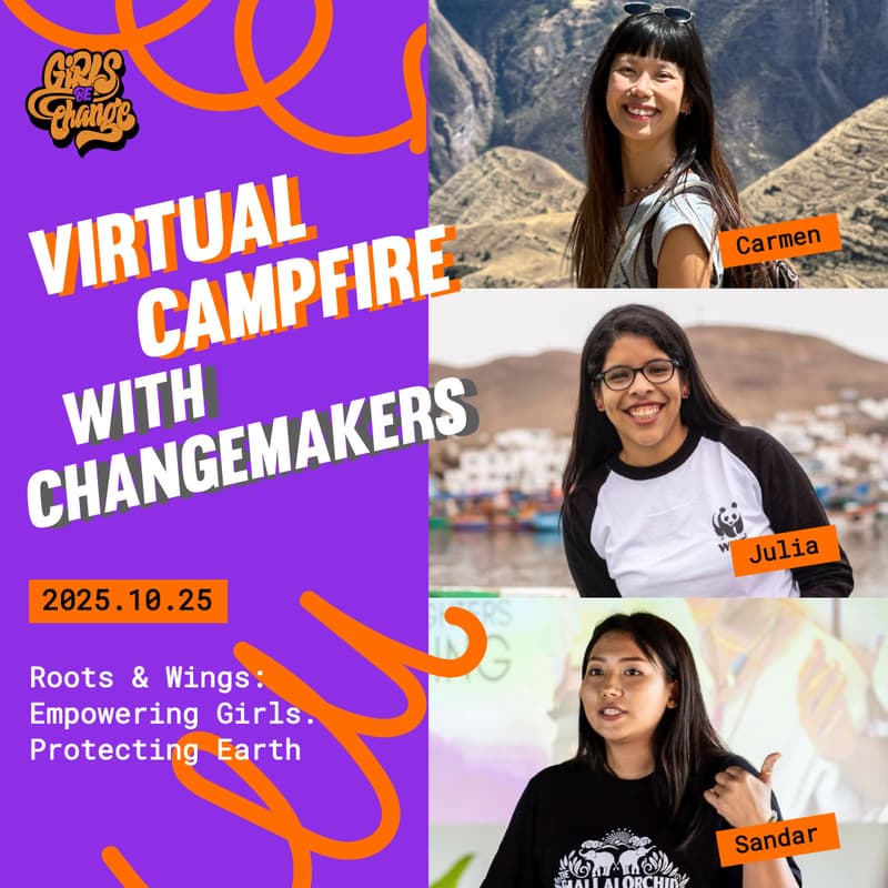 Cover Image for Virtual Campfire with Changemakers: Empowering Girls, Protecting Earth