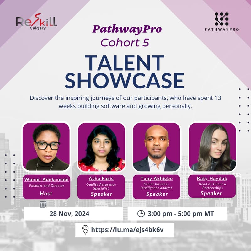 Cover Image for PathwayPro Cohort 5 Talent Showcase