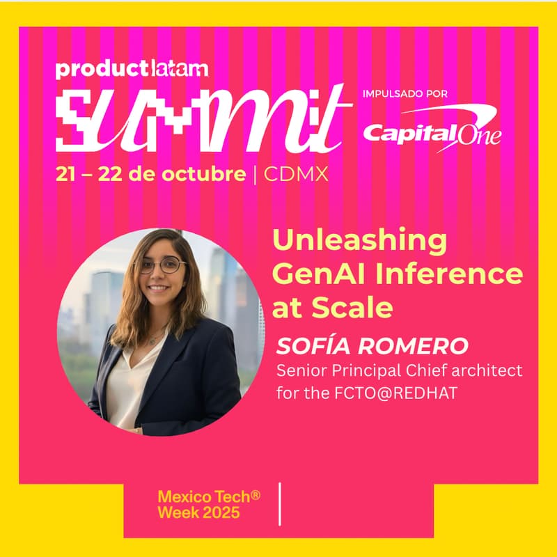 Cover Image for Unleashing GenAI Inference at Scale con Sofía Romero