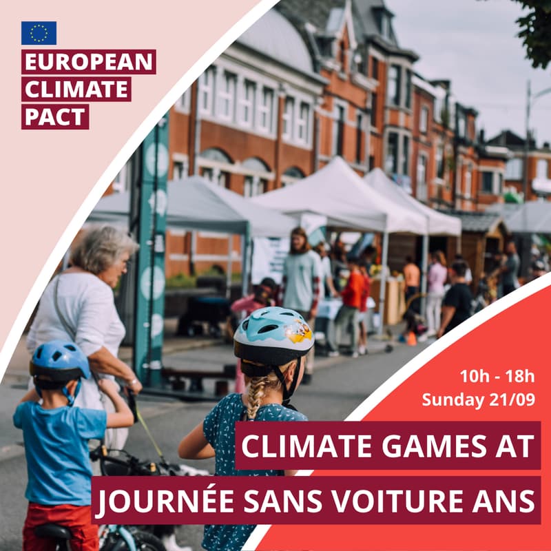Cover Image for EU Climate Pact @ Journée sans voiture Ans