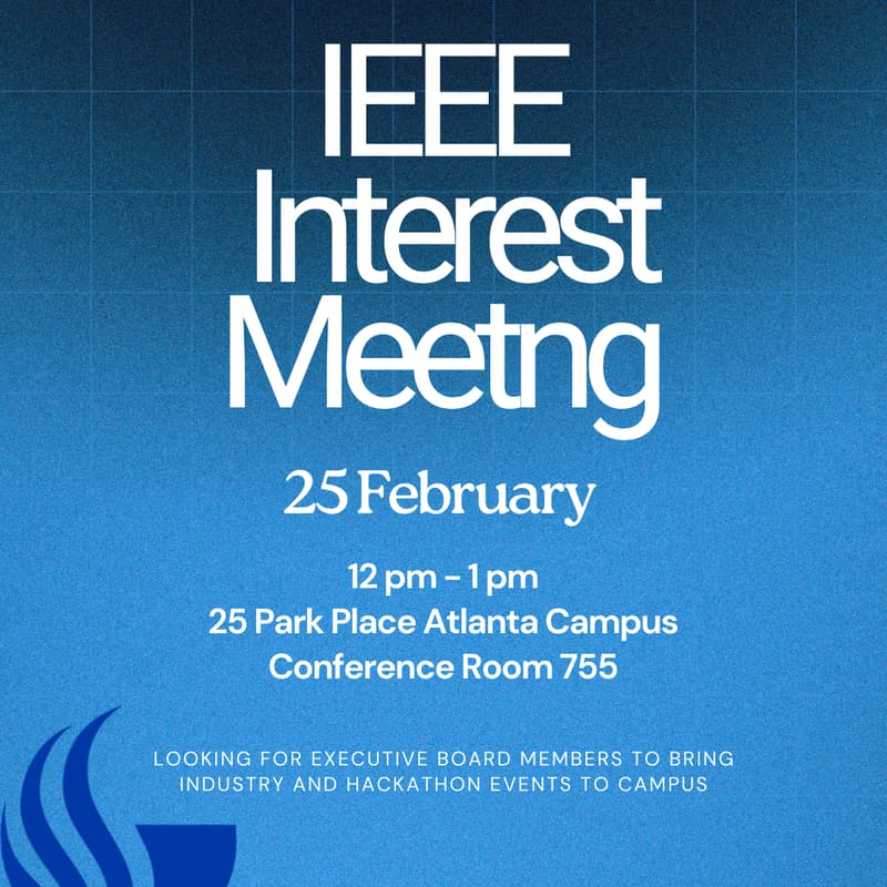 Cover Image for IEEE Interest Board Meeting