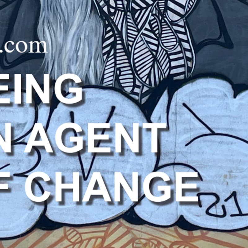 Cover Image for Being an Agent of Change
