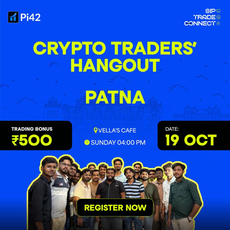 Cover Image for Pi42 Crypto Traders’ Hangout- Patna