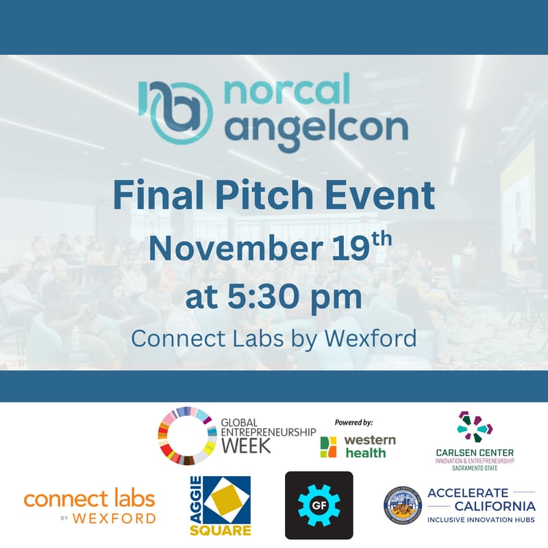 Cover Image for GEW: NorCal AngelCon - Final Pitch Event
